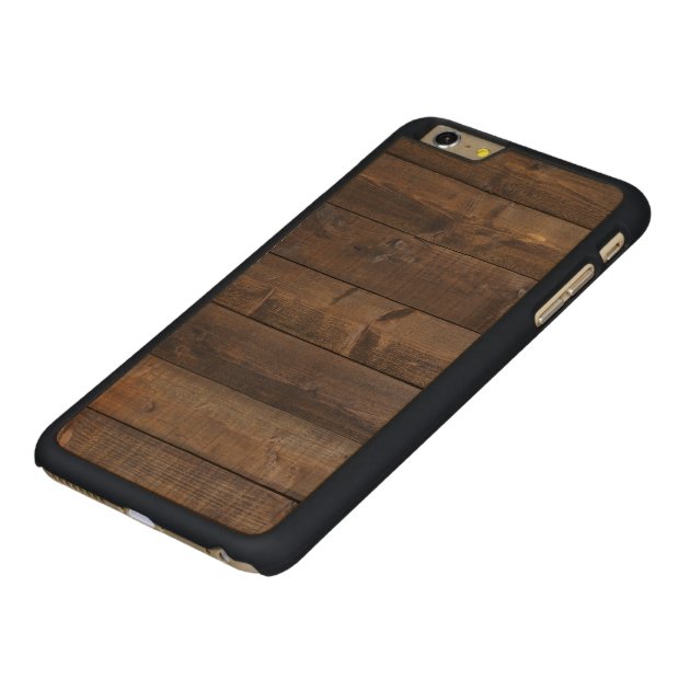 Stylish Wood Pattern - Nature Wood Grain Texture Carved® Maple iPhone 6 Plus Slim Case 6/6