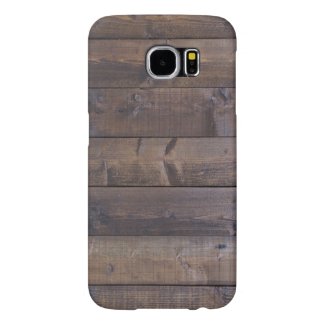 Stylish Wood Pattern - Nature Wood Grain Texture Samsung Galaxy S6 Cases