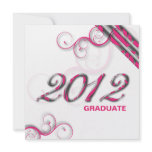 Stylish Zebra 2012 Grad Announcement Invitation Stylish Zebra 2012 Grad Announcement Invitation