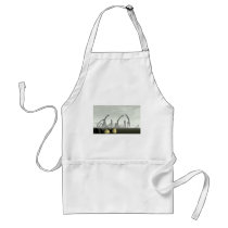 Stylized Alien City Apron
