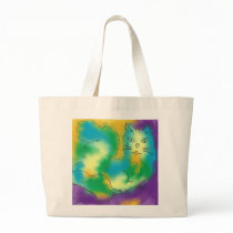 Stylized Cat Bag bags