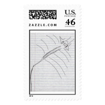 Stylized dragonfly postage by unixarcade Stylized dragonfly postage