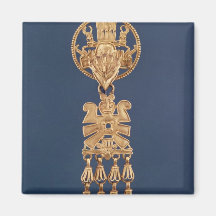 Stylized Figure Refrigerator Magnet