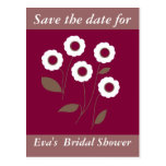 Stylized Flowers, on customizable products. postcards