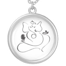 Stylized Ganesh Necklace