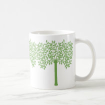 Stylized Green Tree mugs