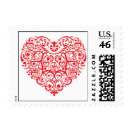 Stylized Heart stamp