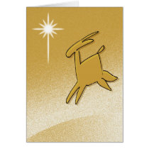 Stylized Reindeer cards