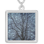 Stylized Trees Necklace