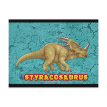 Styracosaurus postcard by nyctherion Styracosaurus postcard