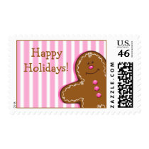 Suagar & Spice Gingerbread Custom Postage postage