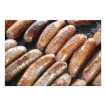 Suasages on Barbeque