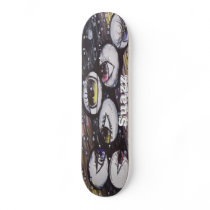 Suazz Eyeballs Pro Skate Board