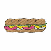 Sub Sandwich embroidered shirts