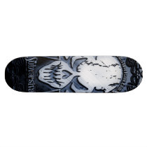 SUB-SKULL-002 CUSTOM SKATEBOARD