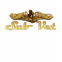Sub Vet w/Dolphins Silver t-shirts by subbiz Sub Vet w/Dolphins Silver t-shirts
