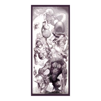 'Subconscious Space Critters' Posters print