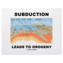 Subduction Leads To Orogeny (Geology Humor) letterhead