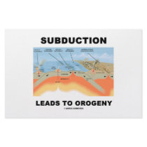 Subduction Leads To Orogeny (Geology Humor) stationery