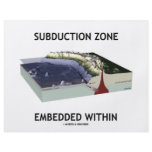 Subduction Zone Embedded Within (Geology Humor) Flyer Design
