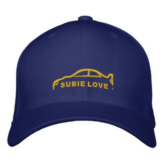 Subie Love Royal Blue with Gold Silhouette