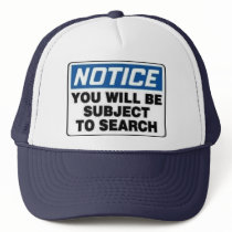 Subject To Search hats