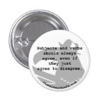 Subjects and Verbs 1.25" Button