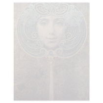 Subjects On A Golden Background By Hawkins Louis W Custom Letterhead