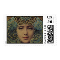 Subjects on Golden Reason postage