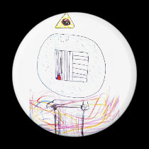 Sublimated Symbology magnets