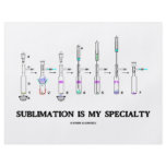 Sublimation Is My Specialty (Chemistry Attitude) Flyers