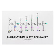 Sublimation Is My Specialty (Chemistry Attitude) stationery