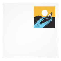 Submarine Boat Retro Invite