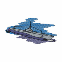 Submarine embroidered shirts by ZazzleEmbroidery Submarine embroidered shirts