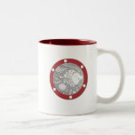 Submarine Sleepy Bignose Mug (Maroon)