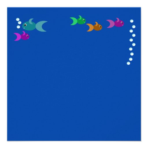 Submarine Swim Party with Photo Personalized Invitations