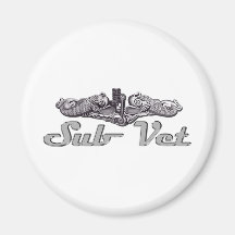 Submarine Veteran Magnet