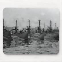Submarines Ready for Action, 1911 Mouse Pads