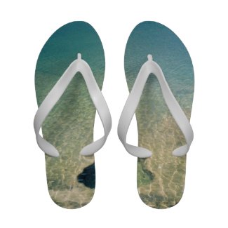Submerged Geyser Flip Flops