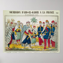 Submission of Abd el-Kader  to Henri d'Orleans Posters