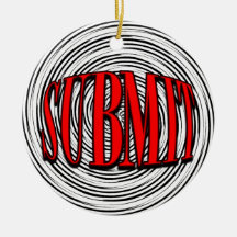 Submit Christmas Tree Ornament