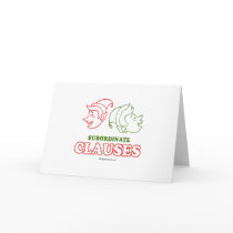 Subordinate clauses cards