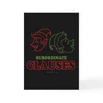 Subordinate clauses cards by humortees Subordinate clauses cards