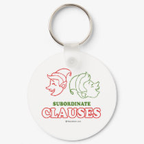 Subordinate clauses keychains by humortees Subordinate clauses keychains