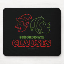 Subordinate clauses mousepads