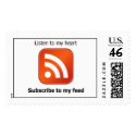 subscribe to my feed postage