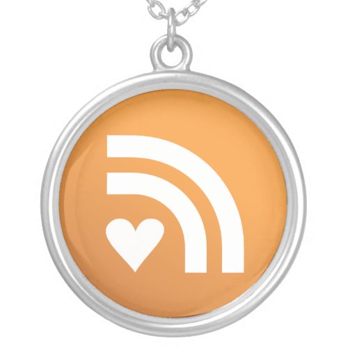 Subscribed Your Valentines Heart Silver Necklace necklace