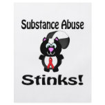 Substance Abuse Stinks Skunk Awareness Design Flyers