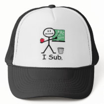 Substitute Teacher hats