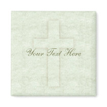 Subtle Cross Magnet by Customizables Subtle Cross Magnet